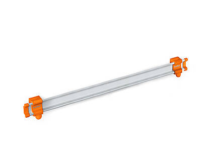 5-0-0 Toolflex One Schiene 54 cm ohne Halter orange