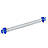5-0-5 Toolflex One Schiene 54 cm ohne Halter blau