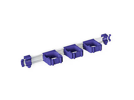 5-3-9 Toolflex One Schiene 54 cm mit 3 Haltern violett