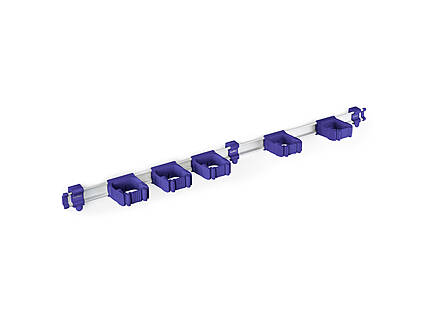 9-5-9 Toolflex One Schiene 94 cm mit 5 Haltern violett