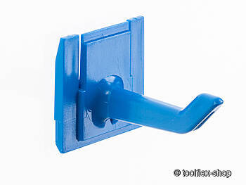 105-585-00 Toolflex Haken für Schiene blau