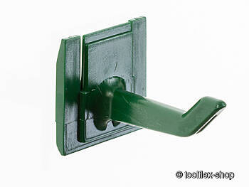 106-585-00 Toolflex Haken für Schiene grün