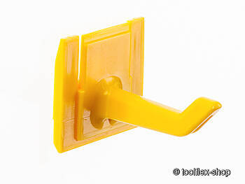 107-585-00 Toolflex Haken für Schiene gelb