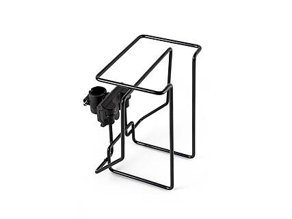  T-3311-1-xx Handschuhboxhalter schwarz mit Rohrbefestigung