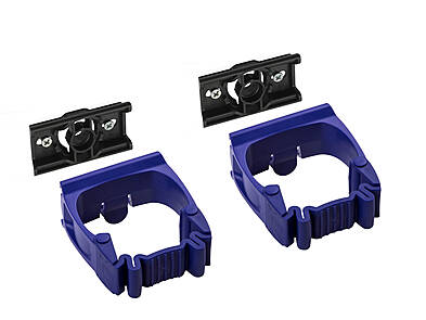 TF2-9 Toolflex One Halter 15-35 mm in lila im 2er-Pack inkl. Toolflex One Adapter in schwarz