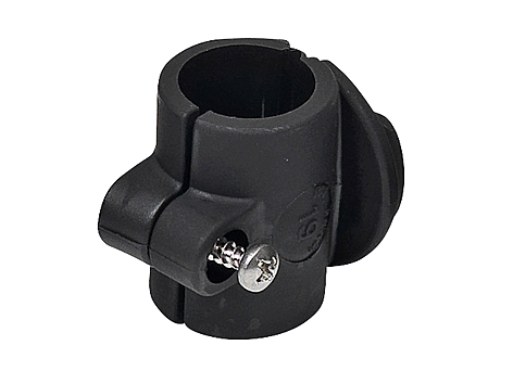 100-540-19 Toolflex Rohrbefestigung 19 mm in schwarz