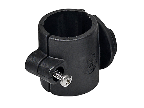 100-540-25 Toolflex Rohrbefestigung 25 mm in schwarz