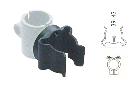 100-569-10 Toolflex Micky Clip 39-43 mm für Rohrbefestigung