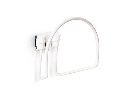 T-3181-3 Schlauchhalter weiß