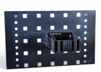 Toolflex One Halter mit Adapter an Lochwand 