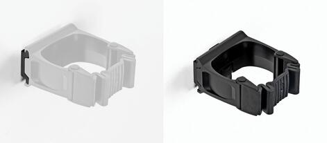 Montage Toolflex One Halter mit Adapter