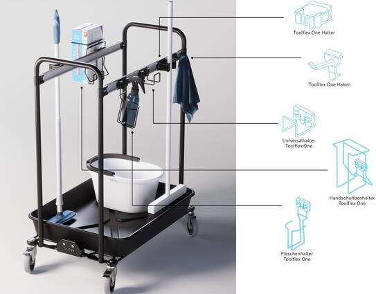 Beschreibung Toolflex One Gerätewagen